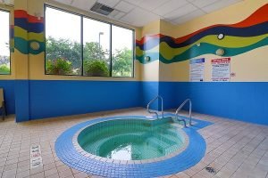 Kelowna hot tub smaller