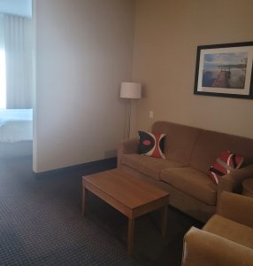 king suite living room